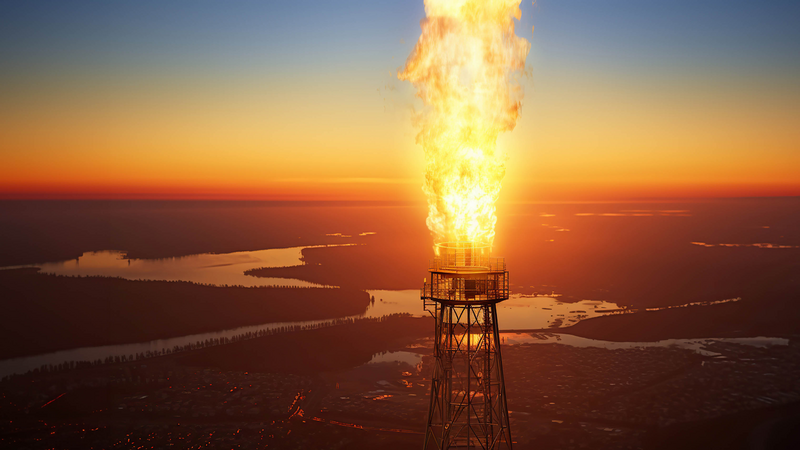 flare to power project in Middle East
