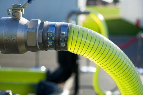 An AlgaeLink Algae growing system that is harvested to make ethanol and biodiesel Producing oil from algae in this way is much more efficient than from growing traditional plant oil crops like oil seed rape It also has the benefit that it does not take up space that could be growing food crops