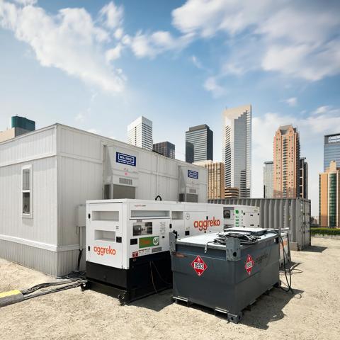 powering a temporary site office with efficiency and sustainability
