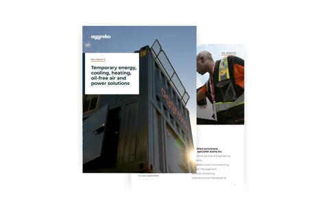 Brochure banner image for water-cooled chillers landing page