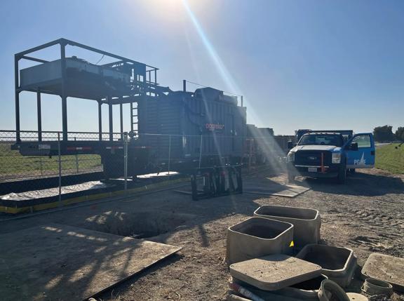 utility efficiently completes essential odorization using natural gas generators