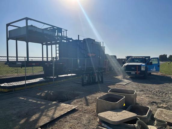 utility efficiently completes essential odorization using natural gas generators
