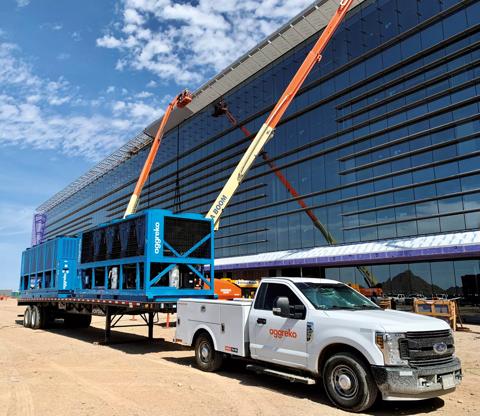 Construction site cooling