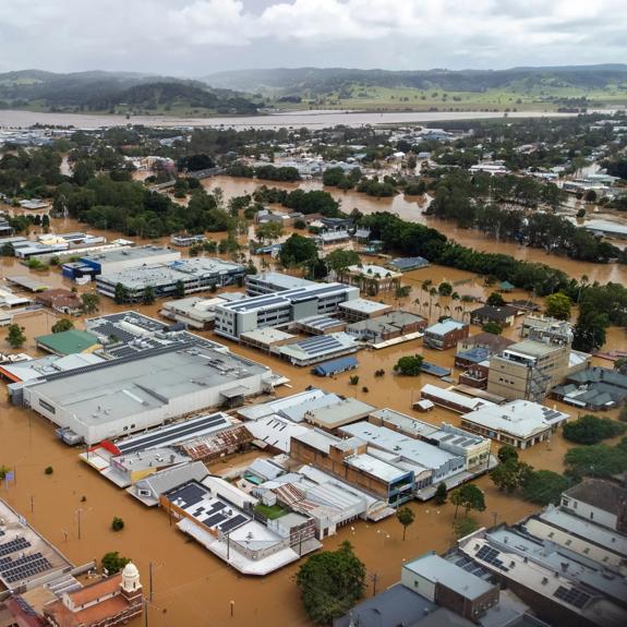 Emergency power for flood affected area