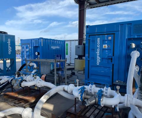 Aggreko -40C Chiller Test Stand