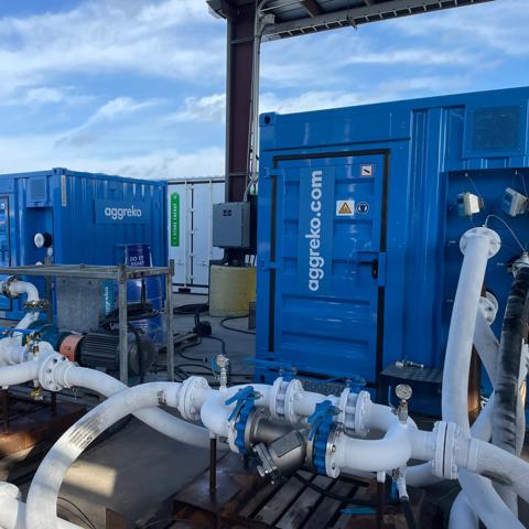 Aggreko -40C Chiller Test Stand