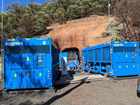 Mine cooling solutions in Queensland, Australia. Capricorn COpper. 