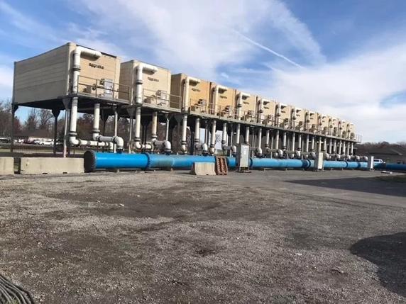 temporary cooling solutions for gold mine
