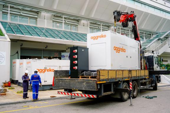Powering FIBA tournament Singapore