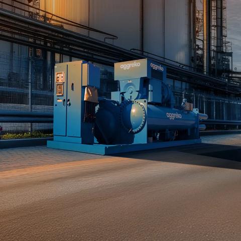 industrial water cooled chiller rentals
