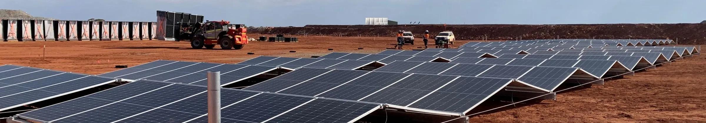 Porphyry solar power construction