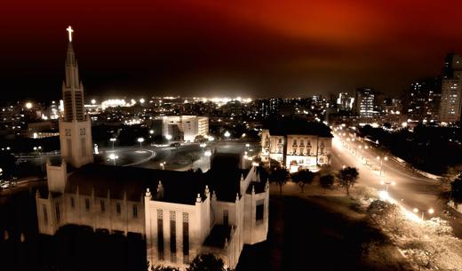 2014Jan-afrika-mozambique-skyline-city-maputo-night-church-night-utilities-hero