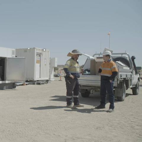 Servicing the generators