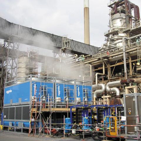smart cooling makes savings for refinery