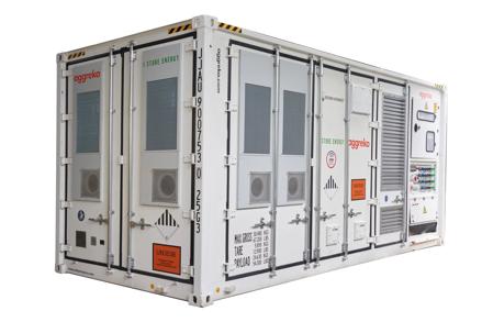 1000 kW / 1200 kWh Battery