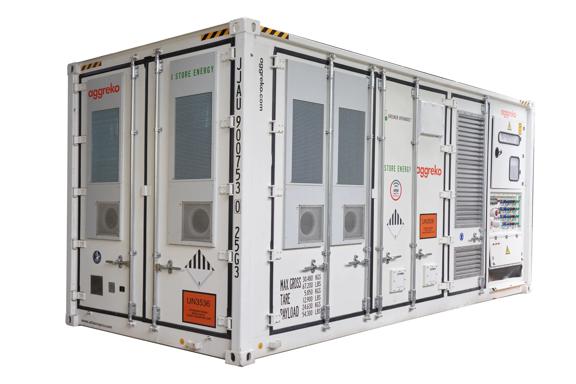 1000 kW / 1200 kWh Battery