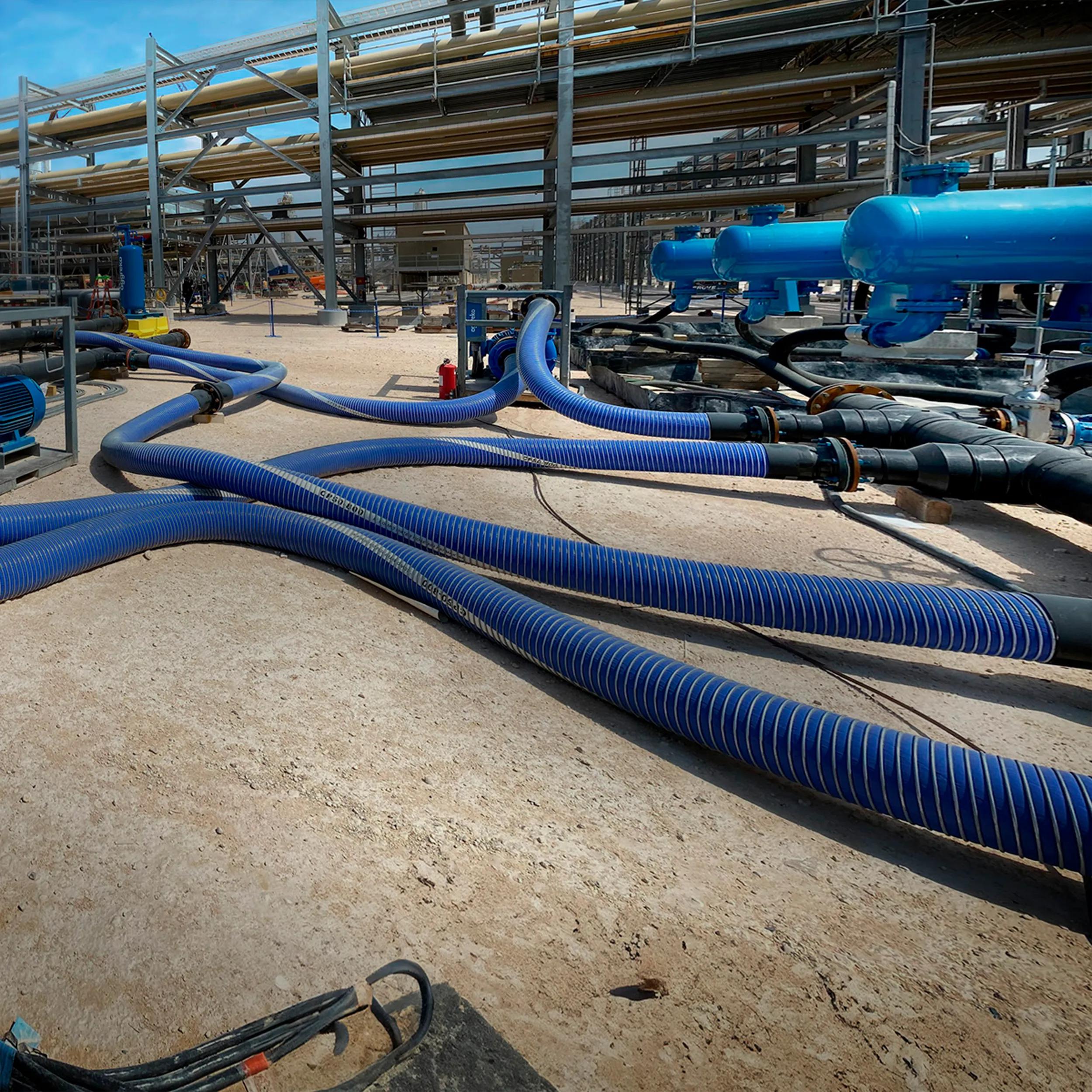 on site cooling solutions for oil and gas pipelines