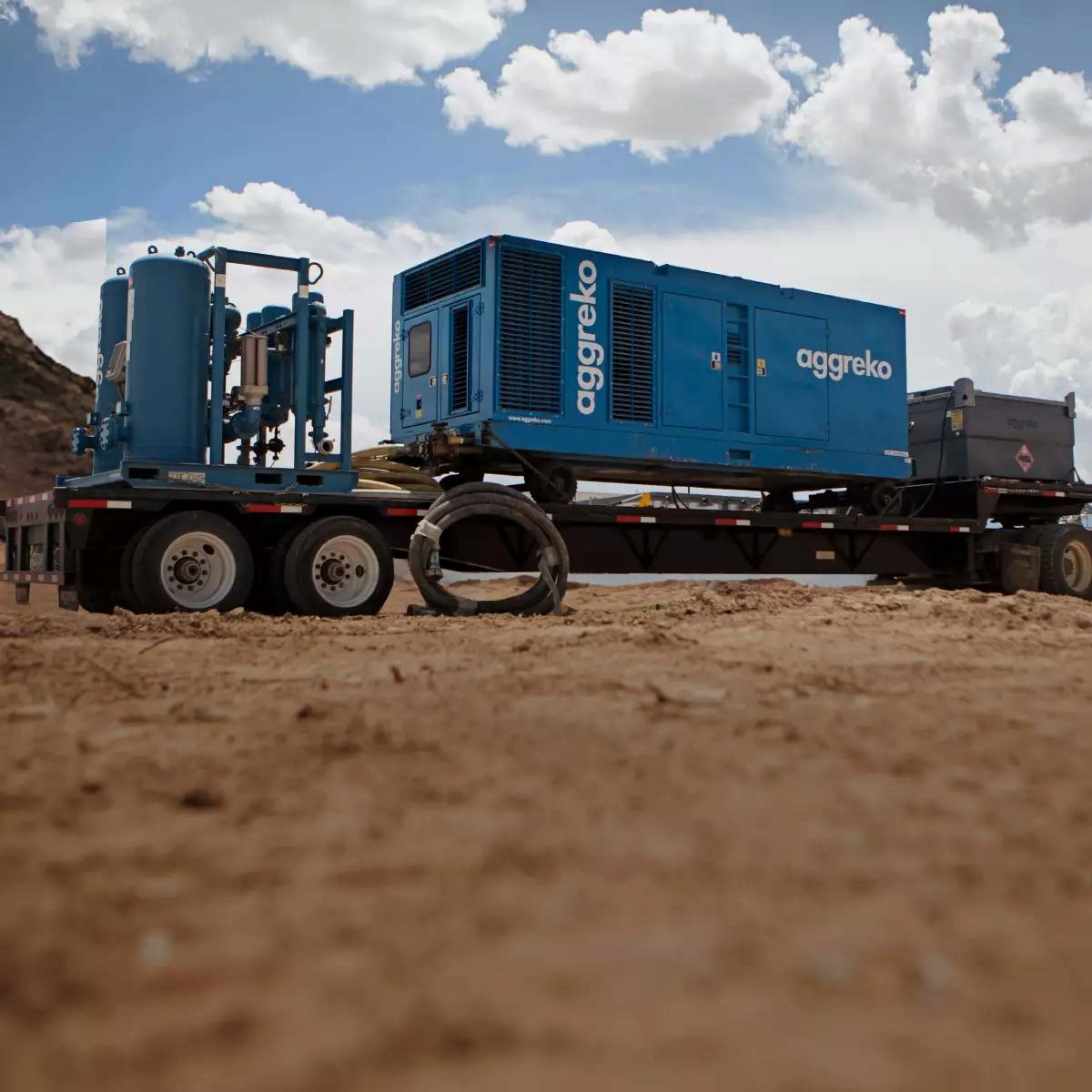 oil free air compressor rental