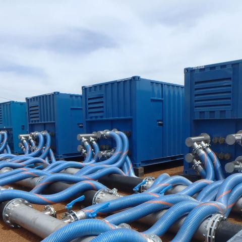 Cosmos mine cooling system,  Leinster, Western Australia