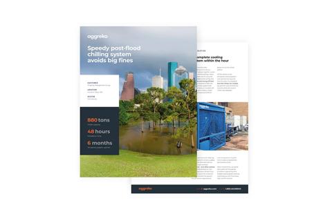 Preview snapshot of the Speedy post-flood chilling system flyer