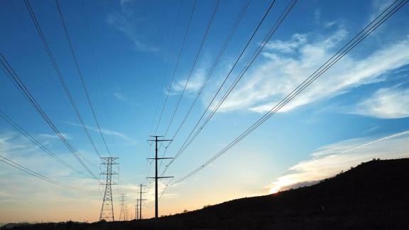 2017-02-power-transmission-towers-sunset