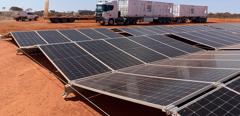 renewable off-grid power for a remote gold mine in Western Australia