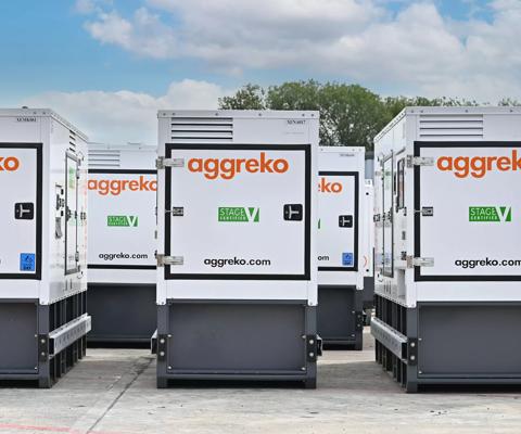 Stage V generators at Swindon depot