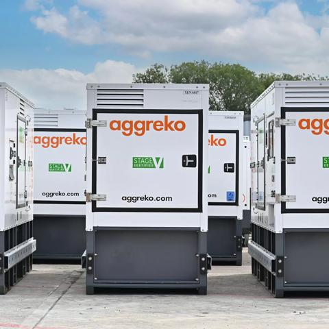Stage V generators at Swindon depot