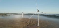 Aggreko wind farm aerial