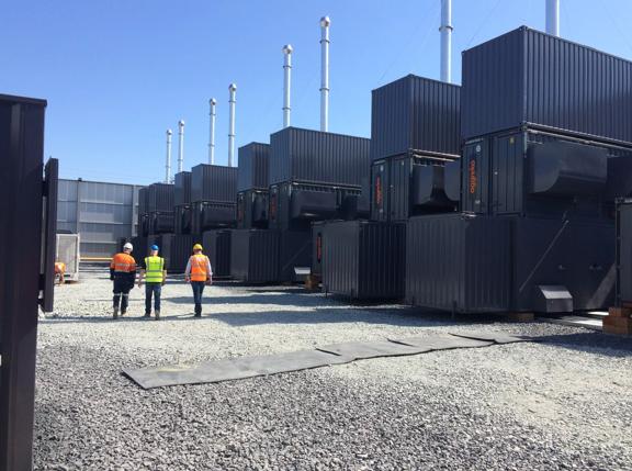 Data centre customer site - gas generators, Ireland