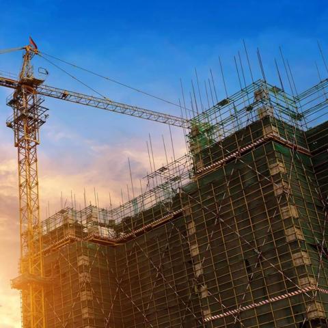 Construction power for building sites