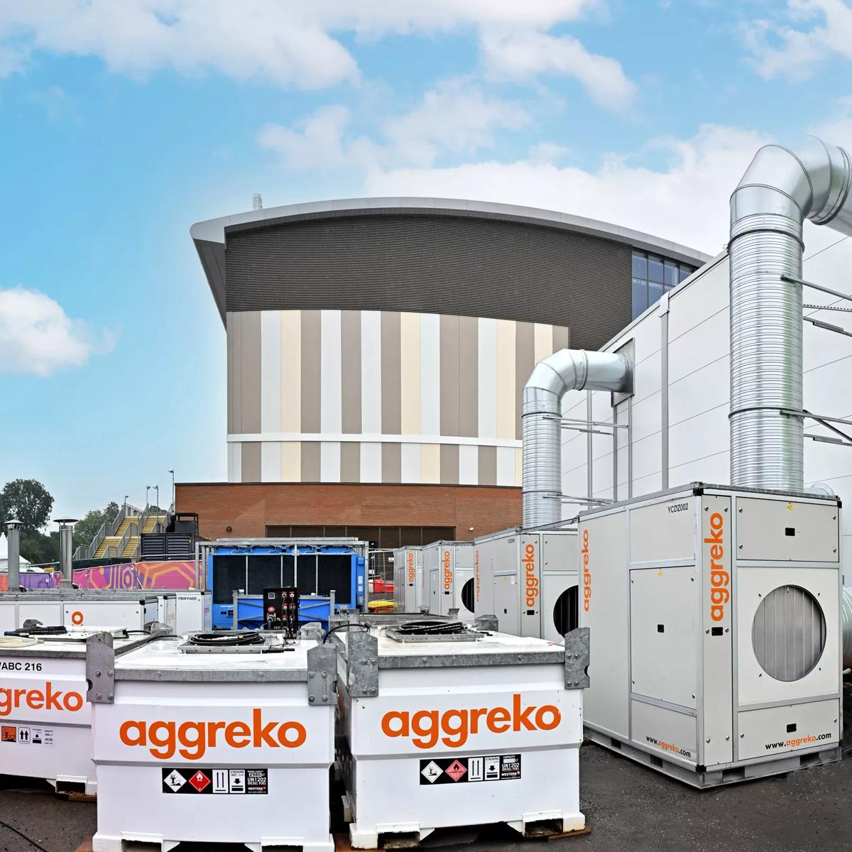 Birmingham 2022 Commonwealth Games. Temperature control, Sandwell Aquatics temporary training pool.