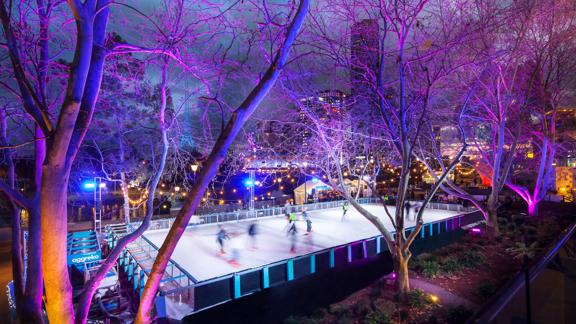 supplying the ice for two major winter attractions