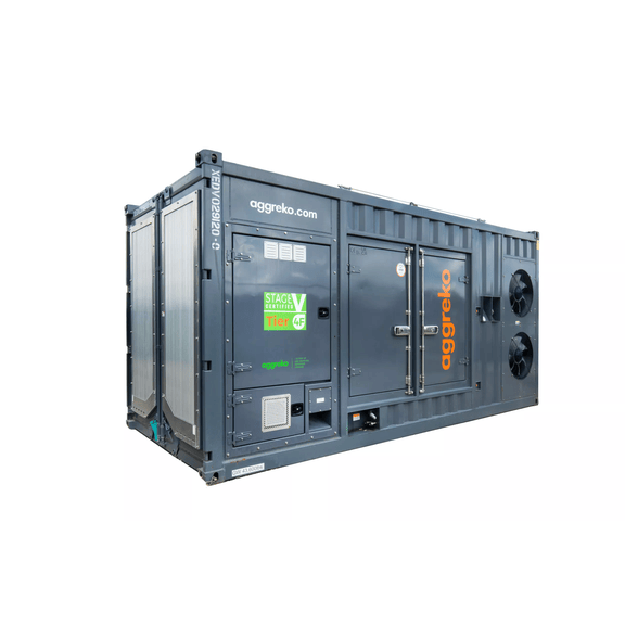 Génératrice Tier 4 Final de 1 200 kW 600 V