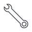 Icon of a hand wrench.