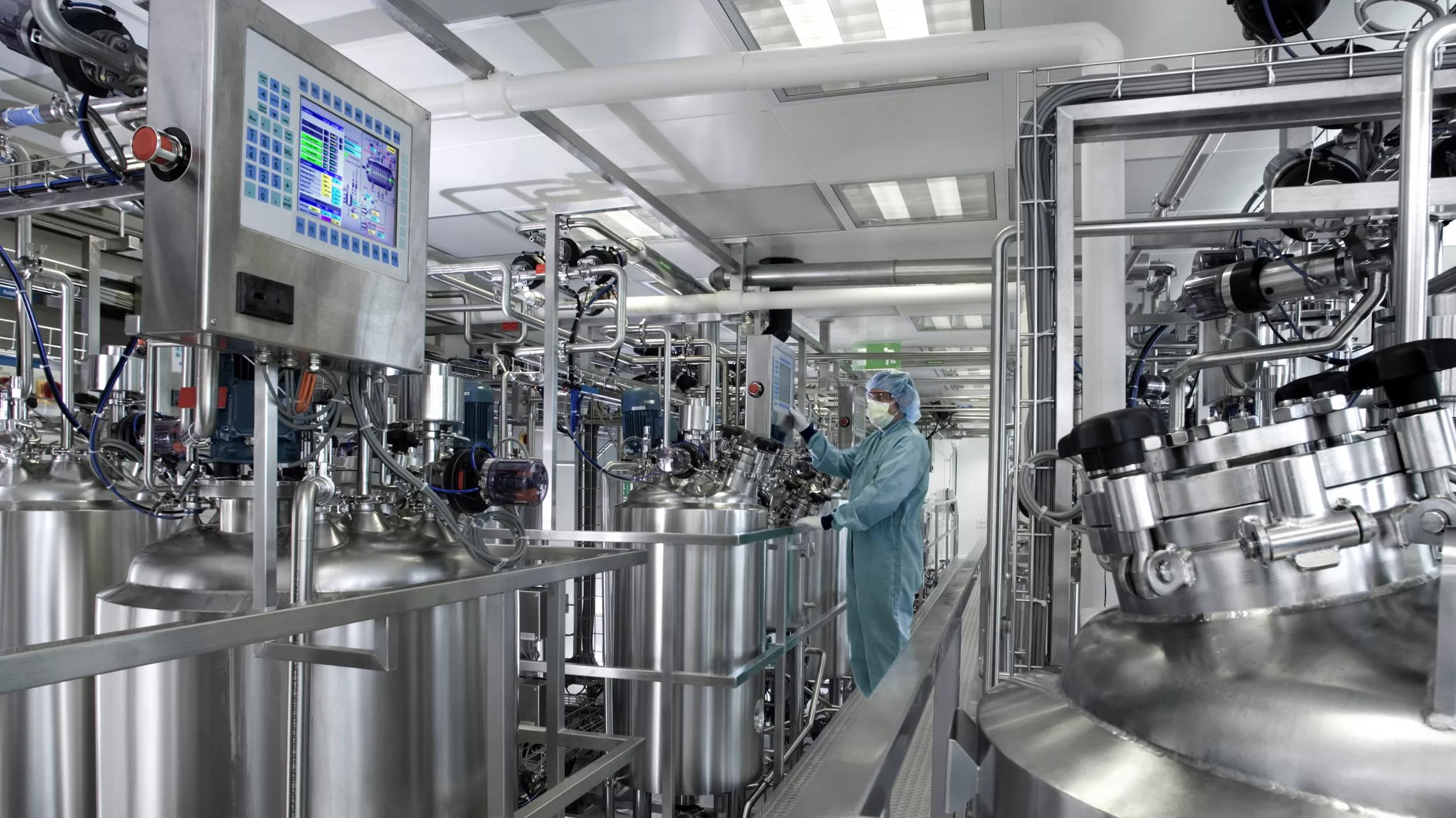 reactor cooling for pharmaceutical api production