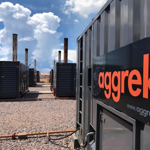 Aggreko diesel generator fuel management