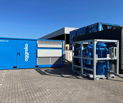 Oil Free Air Compressor (OFA) and desiccant air dryer,  service training, Moerdijk, Netherlands