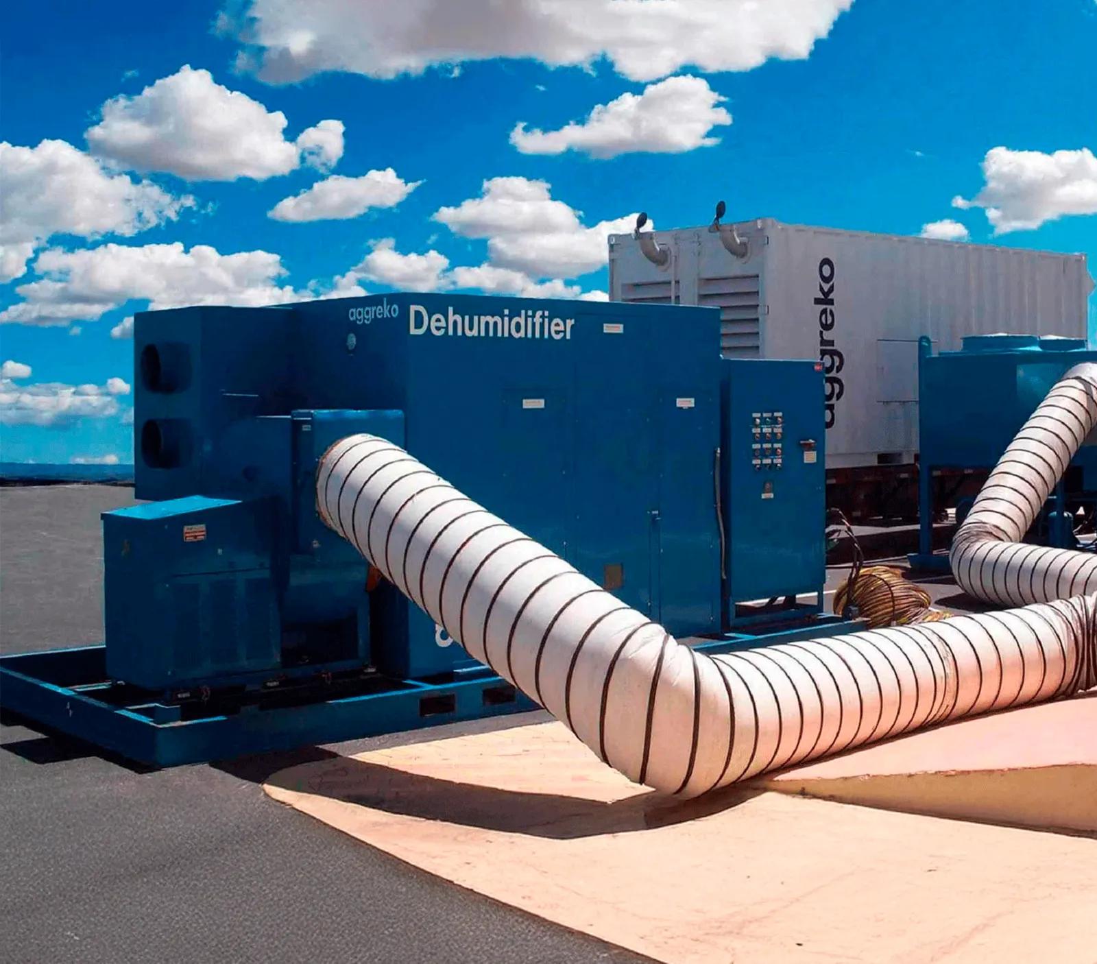 Industrial & Commercial Dehumidifier Rentals