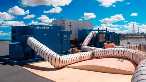 turbine dehumidification saves time and money during fossil fuel plant maintenance outage