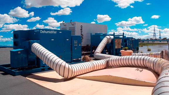 turbine dehumidification saves time and money during fossil fuel plant maintenance outage