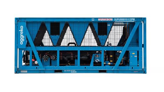 700 kW chiller - front