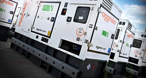 Stage V generators at Swindon depot