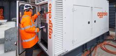 Technician by generator