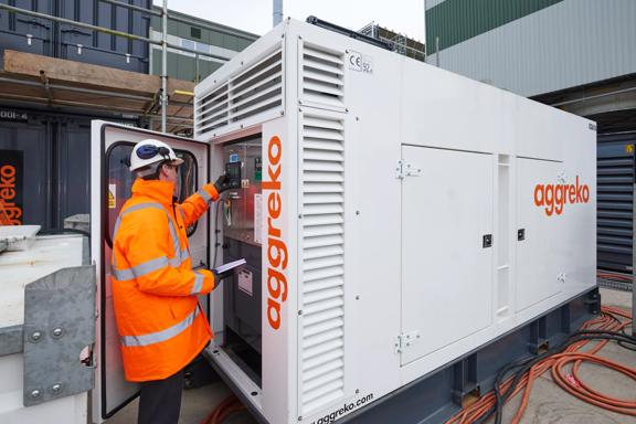 Technician by generator