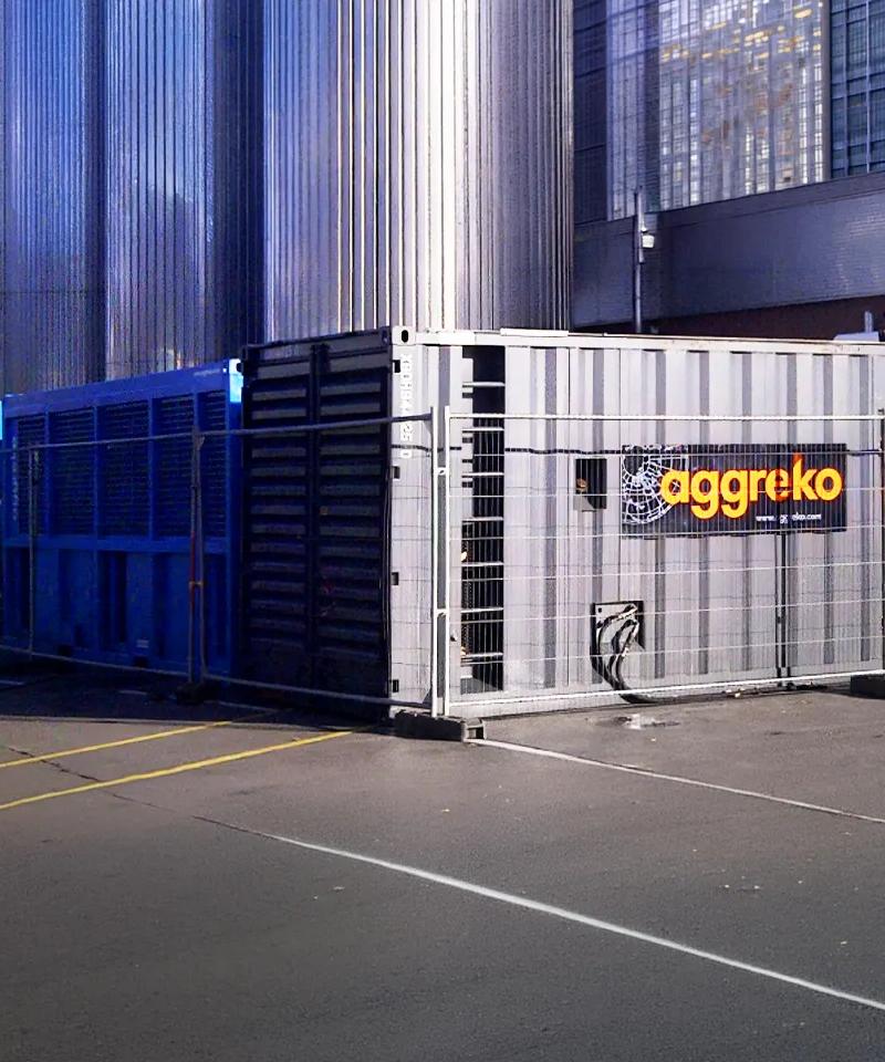 industrial and commercial backup generator rentals