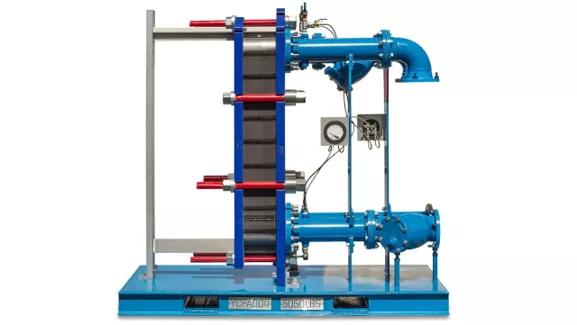 Heat Exchanger 500 sqft Plate Frame
