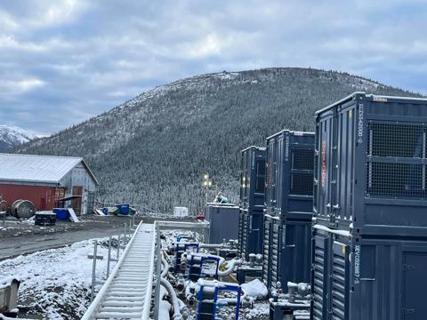 powering a mine at the top of the world
