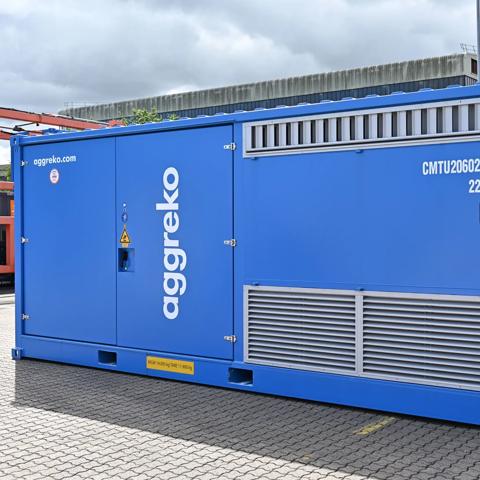 Oil-free air compressor_Aggreko Swindon048