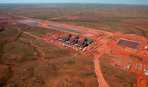 Outback Iron Ore Mine Australia